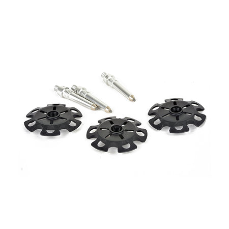 FLM AS-75 Outdoor Spikes x 3, incl. Snow Tray, for all FLM tripods, except CP10-C1-Tripod Accessories-Kudos Cameras