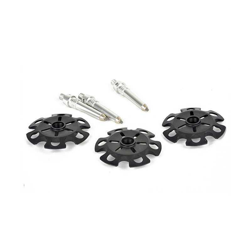 FLM AS-75 Outdoor Spikes x 3, incl. Snow Tray, for all FLM tripods, except CP10-C1-Tripod Accessories-Kudos Cameras