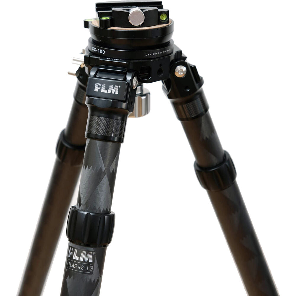 FLM ATLAS 42-L2 KIT 42mm 2 Section Carbon Fibre Tripod 101/166cm-Tripod Legs-FLM