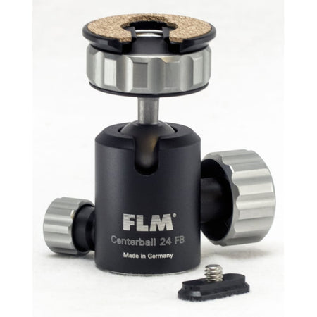 FLM CB-24FB/PRS-45 Centre Ball Head with Friction CB-24FB with Nano Quick Release Set PRS-45-Ball Heads-Kudos Cameras