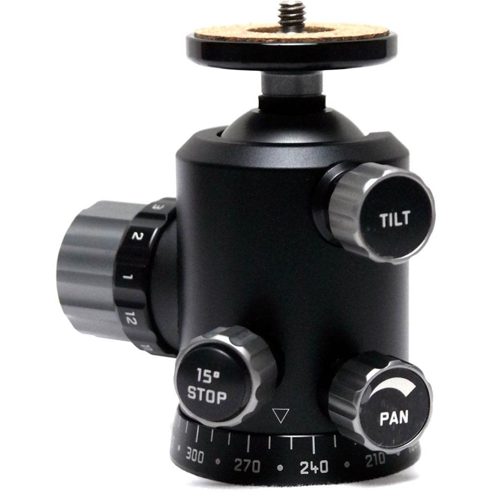 FLM CB-38FTR II Professional Ball Head 38mm with Friction Memory Lock 15 Deg. Stop Pan and Tilt Lock-Ball Heads-Kudos Cameras
