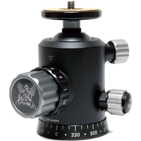FLM CB-38FTR II Professional Ball Head 38mm with Friction Memory Lock 15 Deg. Stop Pan and Tilt Lock-Ball Heads-Kudos Cameras