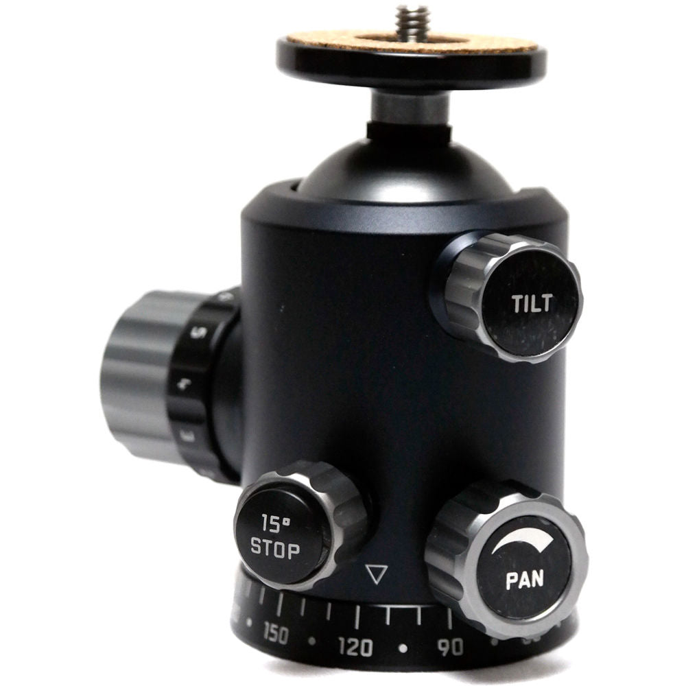 FLM CB-43FTR II Professional Ball Head 43mm with Friction Memory Lock 15 deg, Stop Pan and Tilt Lock-Ball Heads-FLM