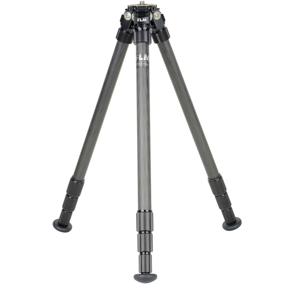FLM CP22-S4 II Travel 22mm 4 Section Carbon Fibre Tripod 45/121cm-Tripod Legs-FLM
