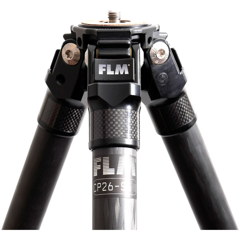 FLM CP26-S5 II Travel 26mm 5 Section Carbon Fibre Tripod 43/136cm