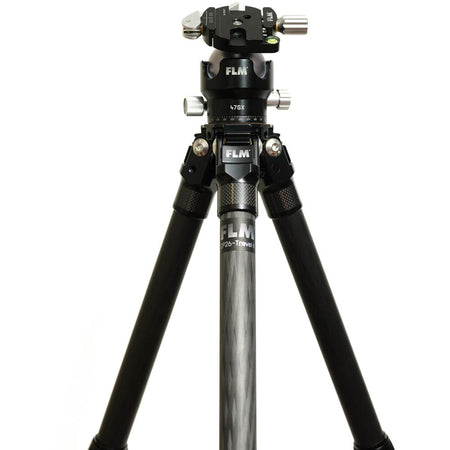 FLM CP26-Travel II Kit inc 47GX with QLB-50 II -26mm 5 Section Carbon Fibre Tripod 43/146cm-Tripod Legs Kit-Kudos Cameras