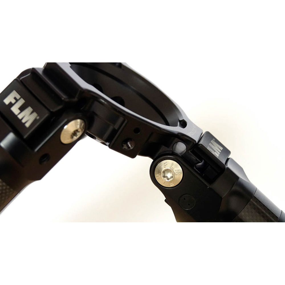 FLM CP34-L4 II Carbon Fibre Tripod 4 Section Pro tripod 12/173.5cm-Tripod Legs-Kudos Cameras