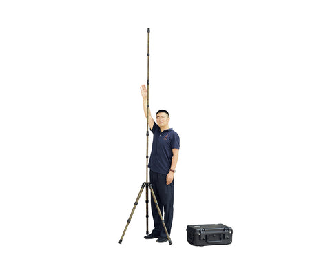 FLM CP34-S5F II Camouflage 34mm 5 Section Carbon Fibre Tripod 45/134cm-Tripod Legs-Kudos Cameras