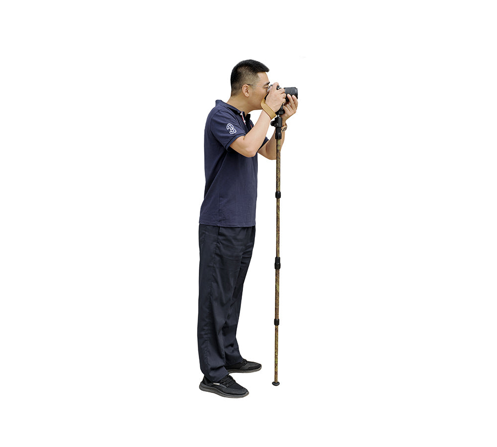 FLM CP34-S5F II Camouflage 34mm 5 Section Carbon Fibre Tripod 45/134cm-Tripod Legs-Kudos Cameras