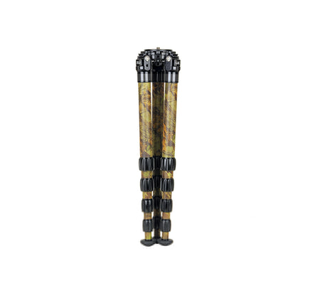 FLM CP34-S5F II Camouflage 34mm 5 Section Carbon Fibre Tripod 45/134cm-Tripod Legs-Kudos Cameras