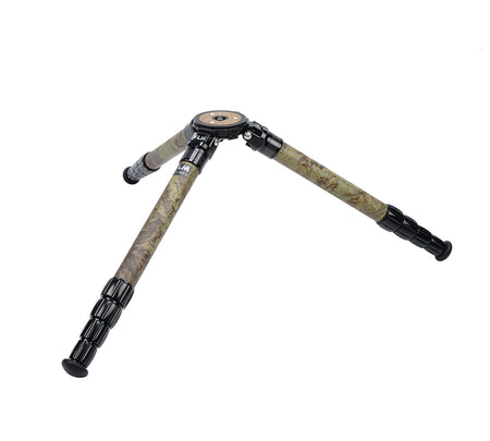 FLM CP38-M5F II Camouflage 34mm 5 Section Carbon Fibre Tripod 50/157cm-Tripod Legs-Kudos Cameras