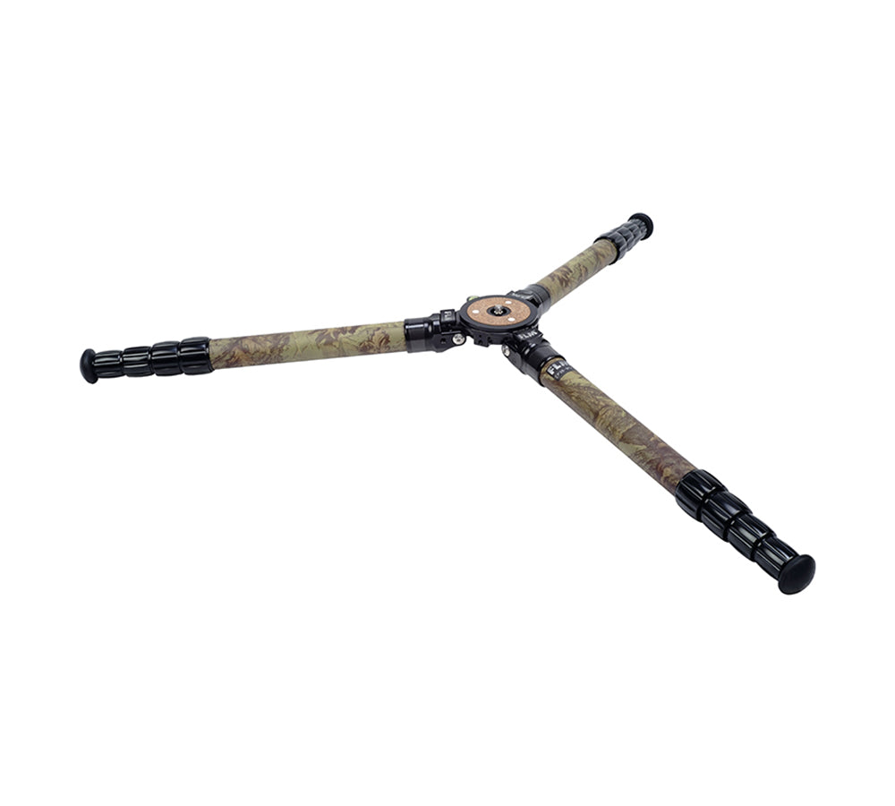 FLM CP38-M5F II Camouflage 34mm 5 Section Carbon Fibre Tripod 50/157cm-Tripod Legs-Kudos Cameras
