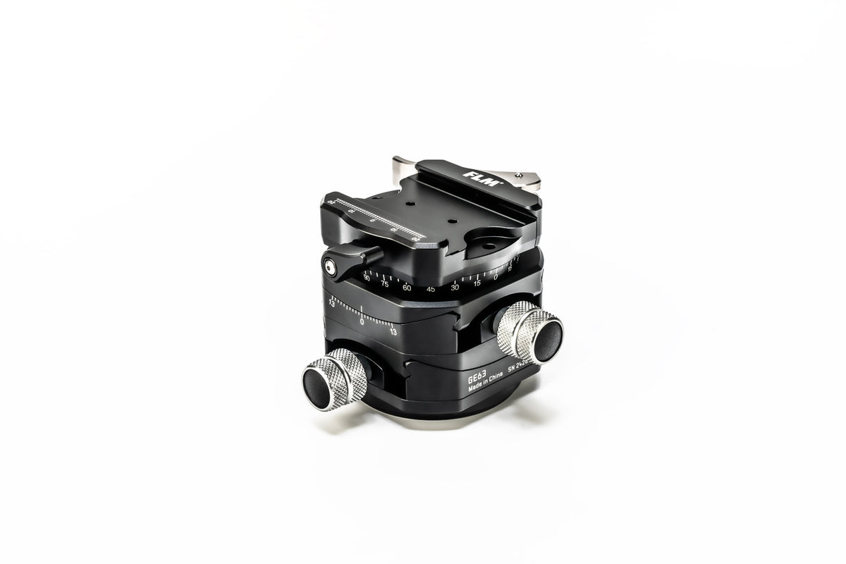 FLM GE63-L Atlas Geared Head with Lever Clamp 58mm-Geard Heads-Kudos Cameras