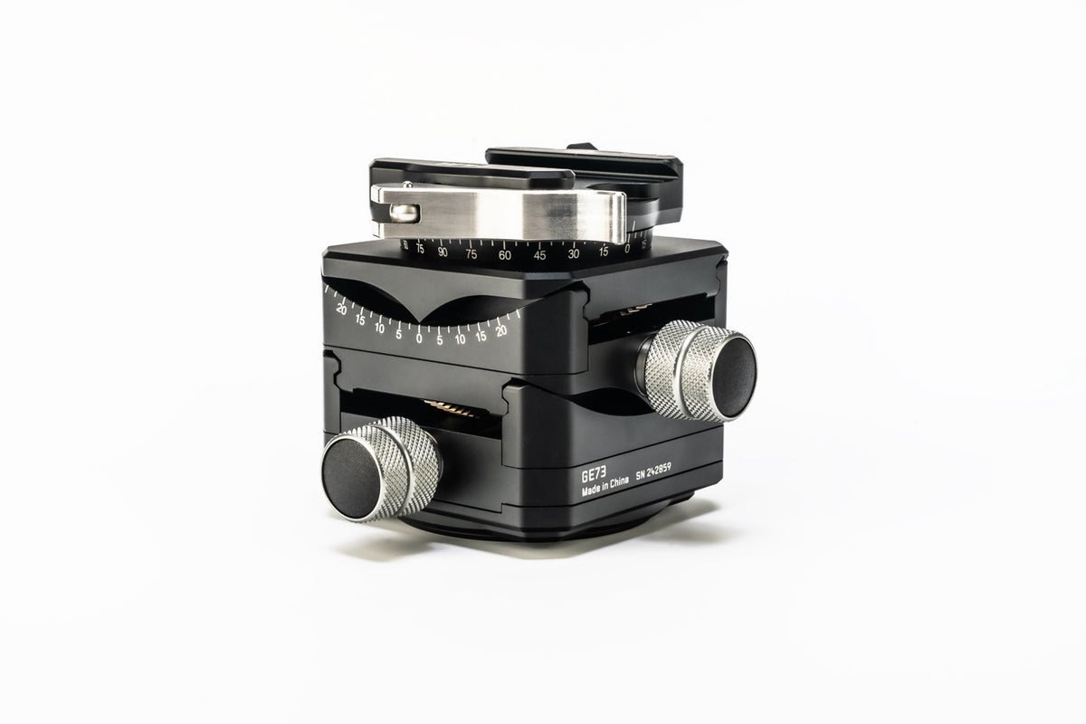 FLM GE73-L Atlas Geared Head with Lever Clamp 62mm-Geard Heads-Kudos Cameras