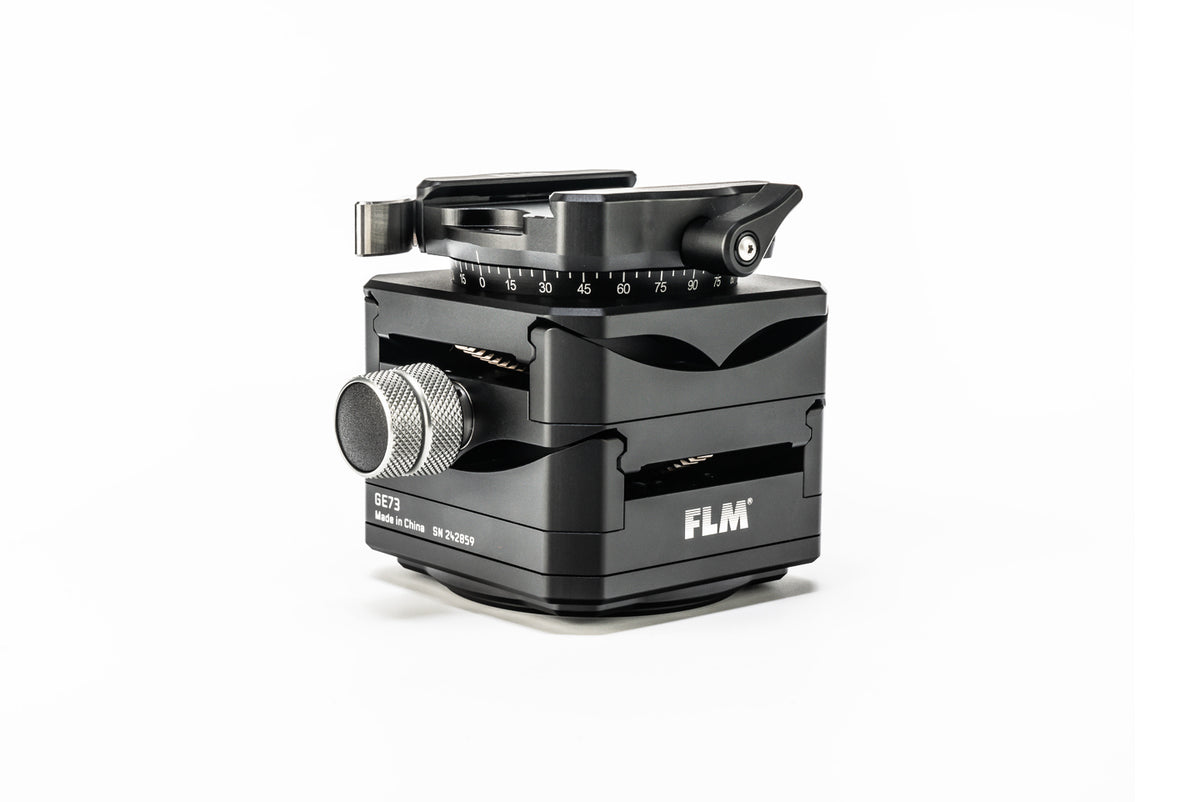 FLM GE73-L Atlas Geared Head with Lever Clamp 62mm-Geard Heads-Kudos Cameras