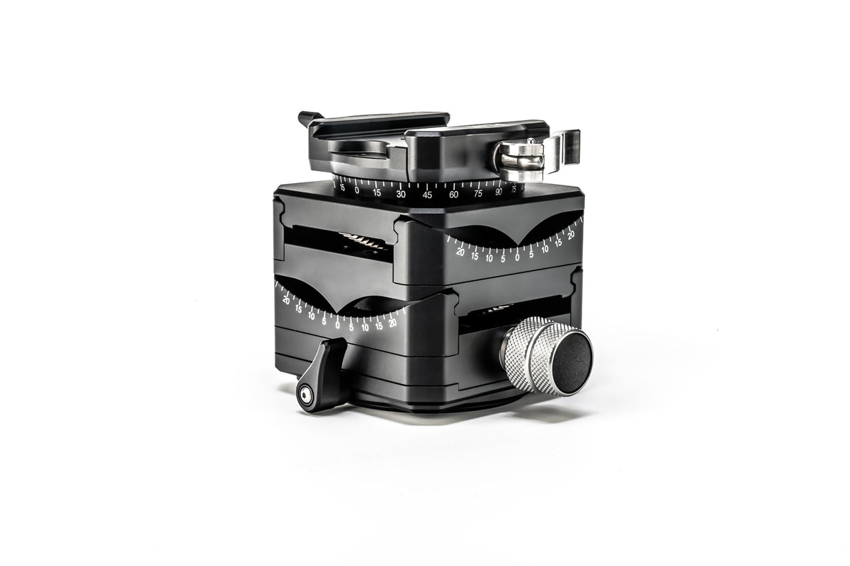 FLM GE73-L Atlas Geared Head with Lever Clamp 62mm-Geard Heads-Kudos Cameras