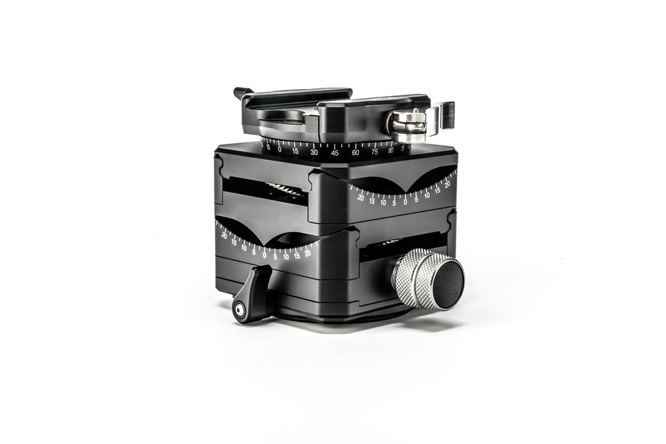 FLM GE73-L Atlas Geared Head with Lever Clamp 62mm-Geard Heads-Kudos Cameras