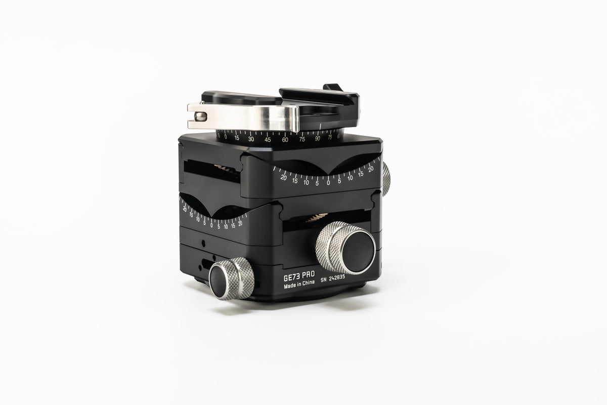 FLM GE73-L Pro Atlas Geared Head with Lever Clamp 62mm-Geard Heads-Kudos Cameras