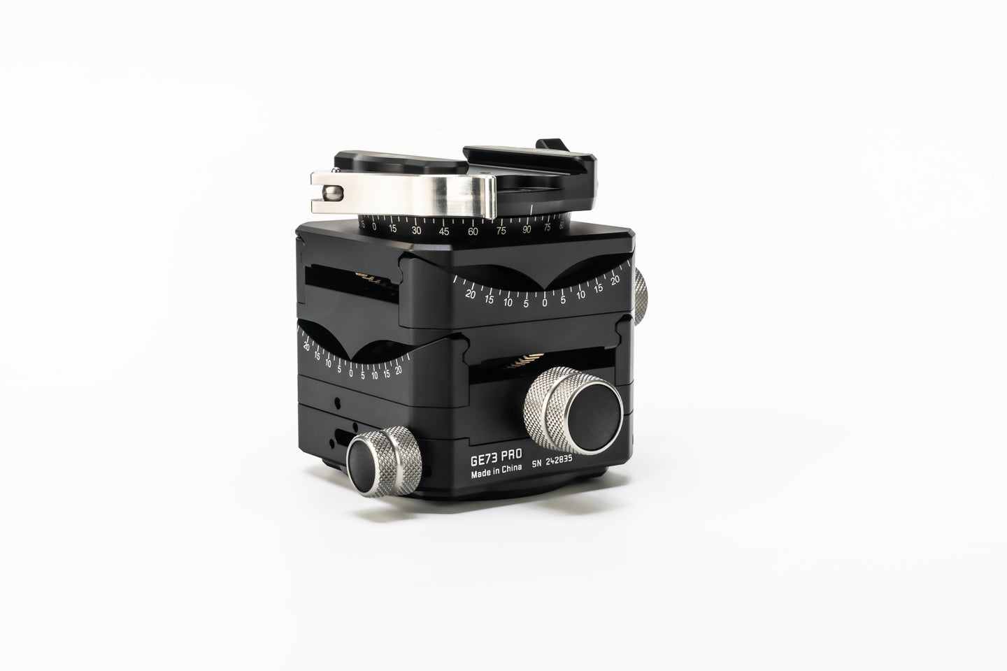 FLM GE73-L Pro Atlas Geared Head with Lever Clamp 62mm-Geard Heads-Kudos Cameras