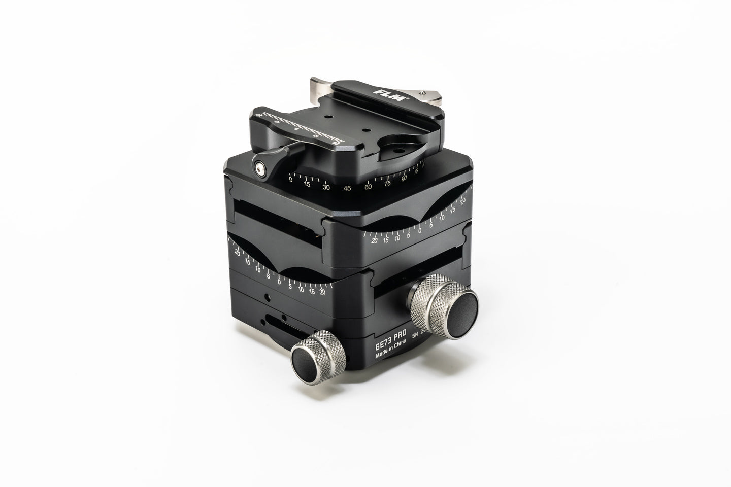 FLM GE73-L Pro Atlas Geared Head with Lever Clamp 62mm-Geard Heads-FLM