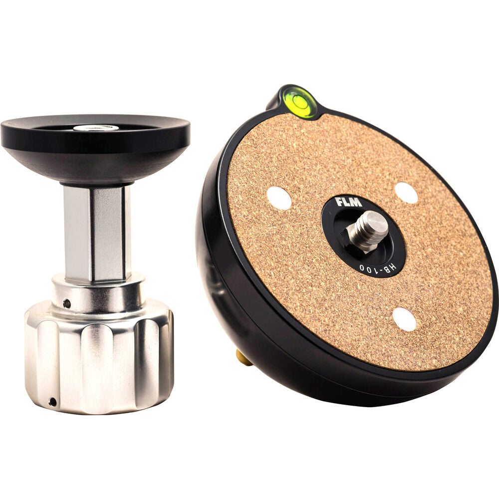 FLM HB-100 Half Ball for CP38 and ATLAS Tripods 100mm-Tripod Accessories-FLM