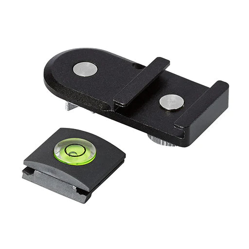 FLM HSA-45 Cold Shoe Adaptor with Spirit Level-Tripod Head Accessories-Kudos Cameras