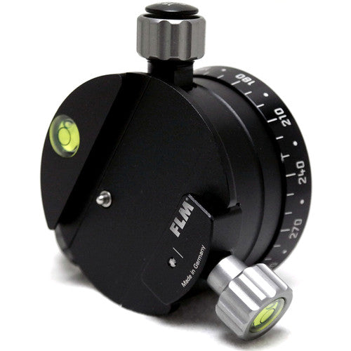 FLM PR-15 Panoramic Base 15 Deg. Stop + FLM Universal QR Clamp 60-Tripod Accessories-Kudos Cameras