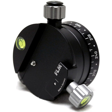 FLM PR-15 Panoramic Base 15 Deg. Stop + FLM Universal QR Clamp 60-Tripod Accessories-Kudos Cameras
