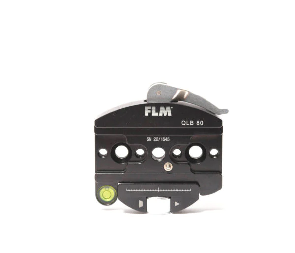 FLM QLB-80 Quick Release Clamp Base-Tripod Head Accessory-Kudos Cameras