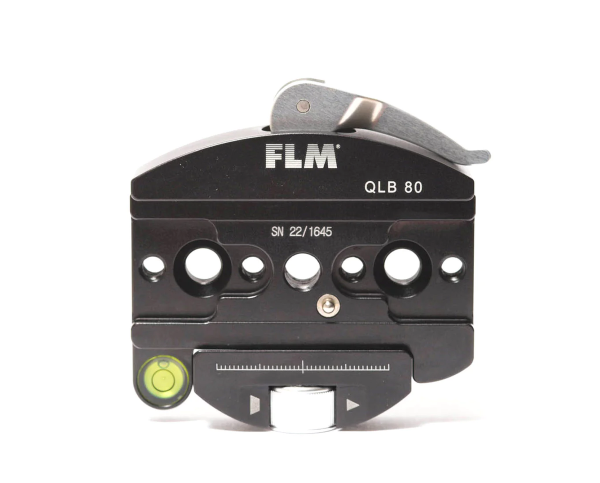 FLM QLB-80 Quick Release Clamp Base-Tripod Head Accessory-Kudos Cameras