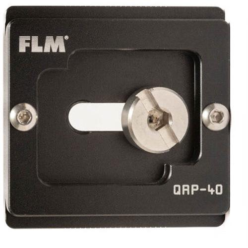 FLM QRP-40 Quick Release Plate-Tripod Head Accessories-Kudos Cameras