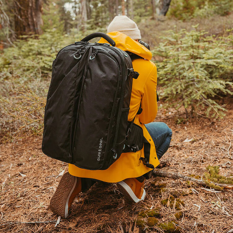 Gura Gear Kiboko 2.0 30L+ Camera Backpack with Laptop Sleeve - Black-Camera Backpacks-Kudos Cameras