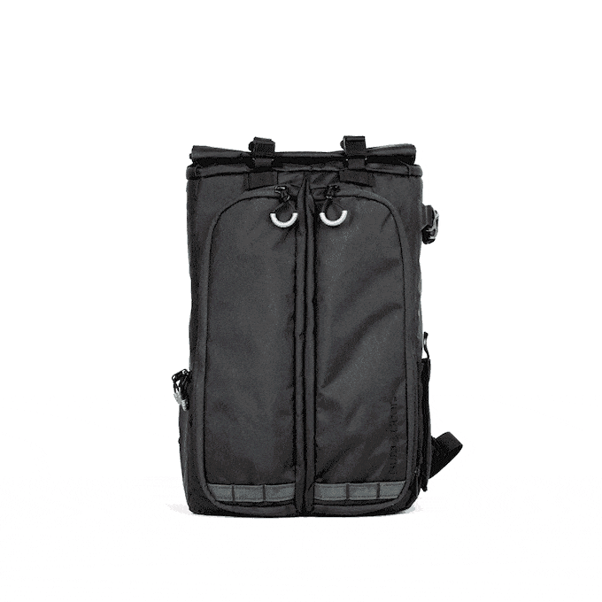 Gura Gear Kiboko City Commuter 18L+ Backpack - Black-Camera Backpacks-Kudos Cameras