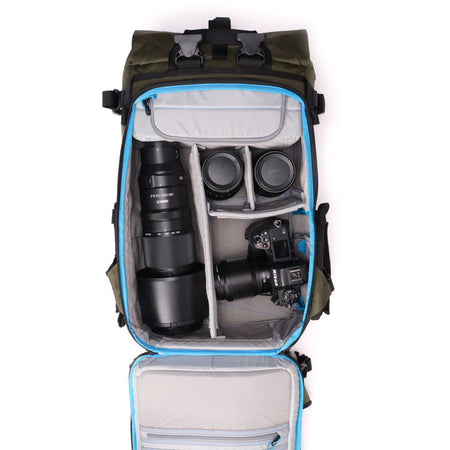 Gura Gear Kiboko City Commuter Pro 26L+ Camera Backpack with Laptop Sleeve - Forest Green-Camera Backpacks-Kudos Cameras