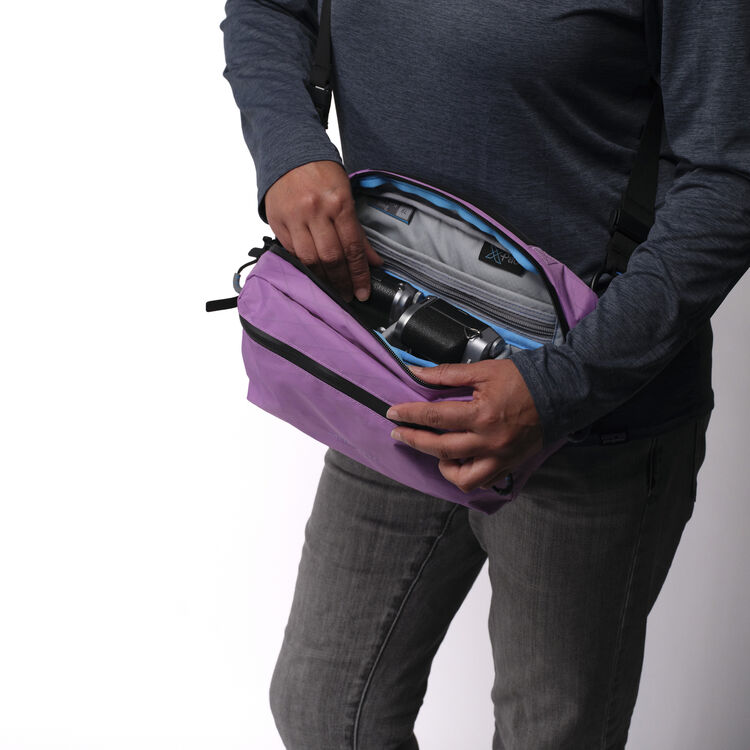 Gura Gear Kiboko City Sling 6L with Photo Insert - Mulberry-Camera Sling Bags-Gura Gear