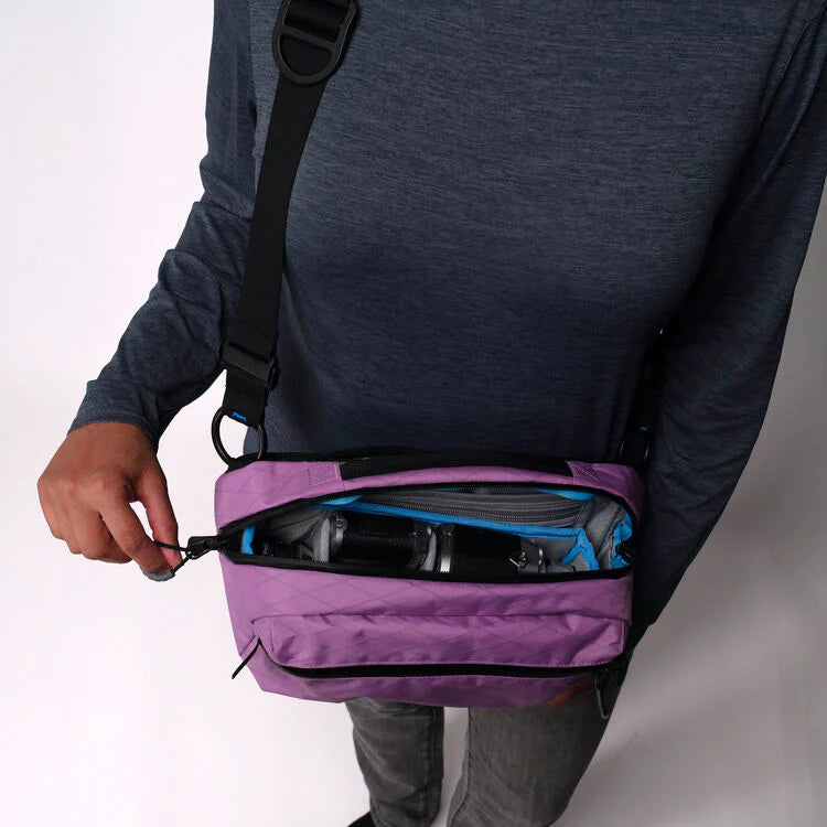 Gura Gear Kiboko City Sling 6L with Photo Insert - Mulberry-Camera Sling Bags-Kudos Cameras