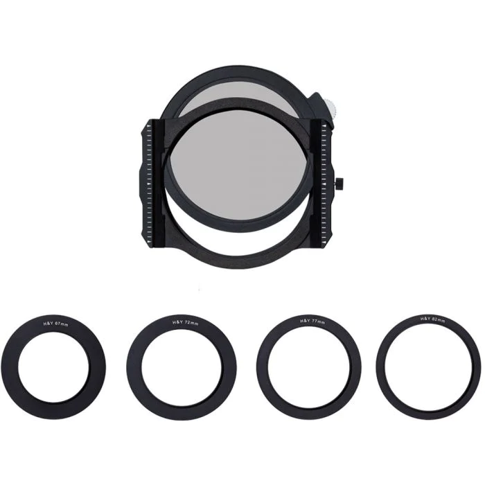 H&Y Filters 100mm K-Series Mark II Filter Holder Kit with Drop-in (95mm) Circular Polarising (CPL) Filter-Filter Holders-H&Y Filters
