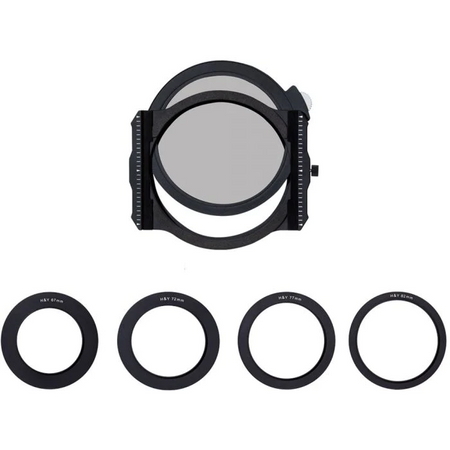 H&Y Filters 100mm K-Series Mark II Filter Holder Kit with Drop-in (95mm) Circular Polarising (CPL) Filter-Filter Holders-H&Y Filters