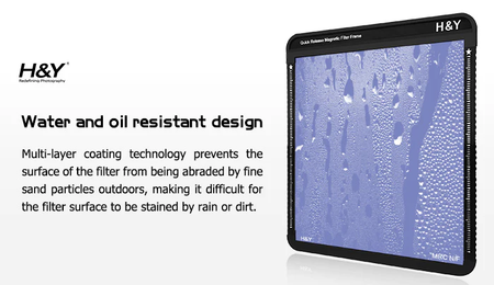 H&Y Filters 100x100mm K-Series Anti-Pollution Night Filter w/Quick Release Magnetic Filter Frame-100x100 Filters-H&Y Filters