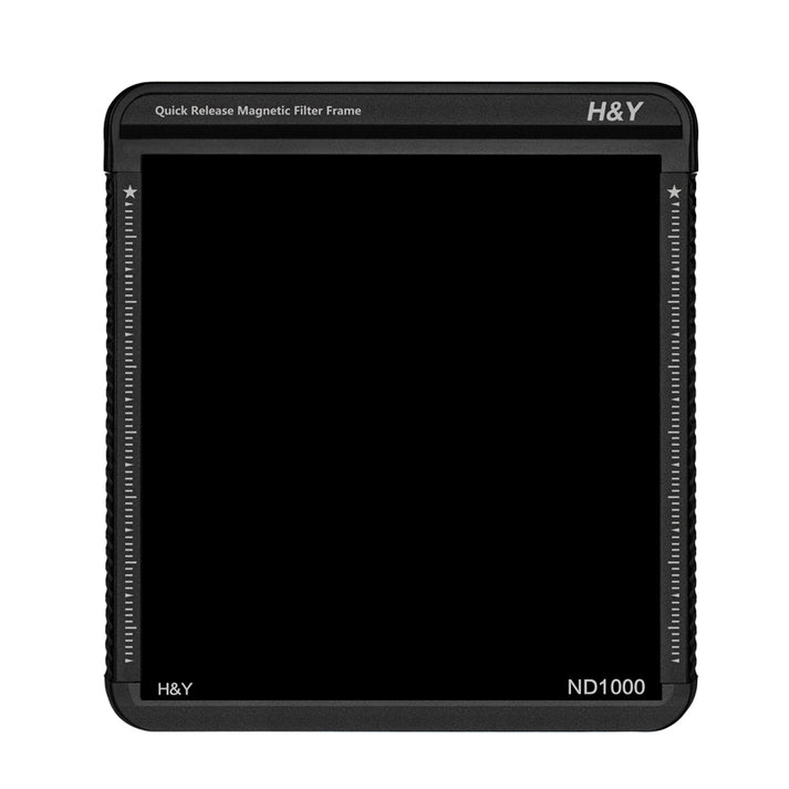 H&Y Filters 100x100mm K-Series ND1000 (10-Stop) Filter w/Quick Release Magnetic Filter Frame-100x100 Filters-Kudos Cameras