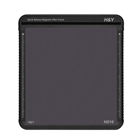 H&Y Filters 100x100mm K-Series ND16 (4-Stop) Filter w/Quick Release Magnetic Filter Frame-100x100 Filters-Kudos Cameras