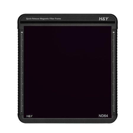 H&Y Filters 100x100mm K-Series ND64 (6-Stop) Filter w/Quick Release Magnetic Filter Frame-100x100 Filters-Kudos Cameras