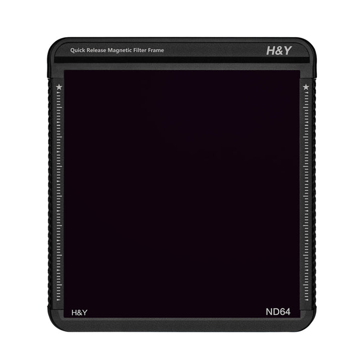 H&Y Filters 100x100mm K-Series ND64 (6-Stop) Filter w/Quick Release Magnetic Filter Frame-100x100 Filters-Kudos Cameras