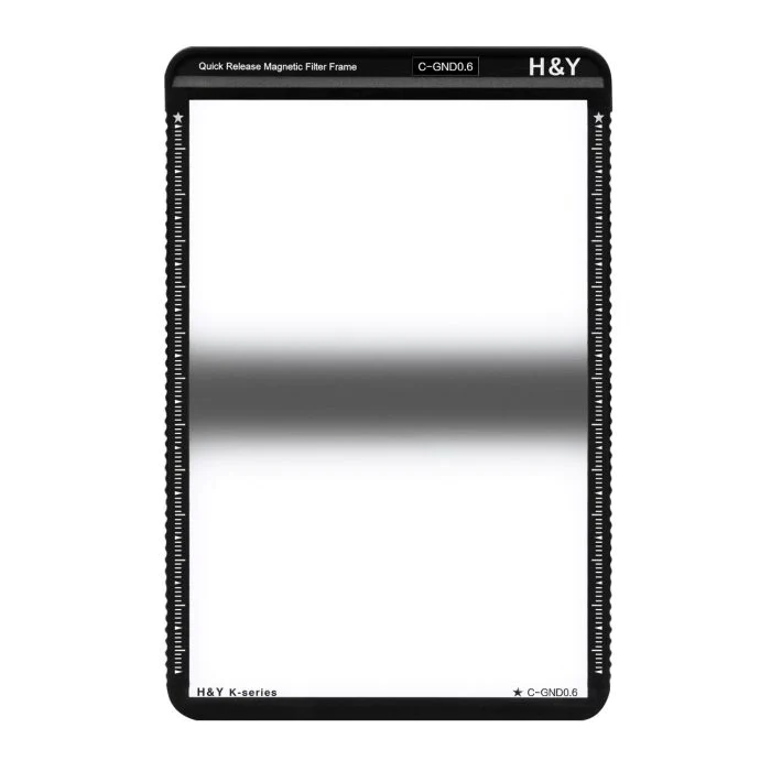 H&Y Filters 100x150mm K-Series Centre Graduated GND0.6 Filter (2-Stop) with Magnetic Filter Frame-100x150 Filters-Kudos Cameras