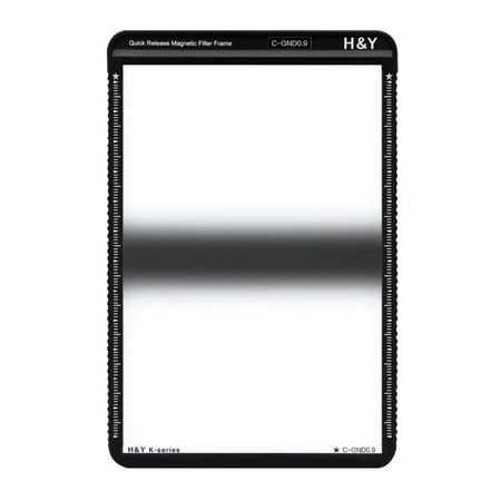 H&Y Filters 100x150mm K-Series Centre Graduated GND0.9 Filter (3-Stop) with Magnetic Filter Frame-100x150 Filters-H&Y Filters