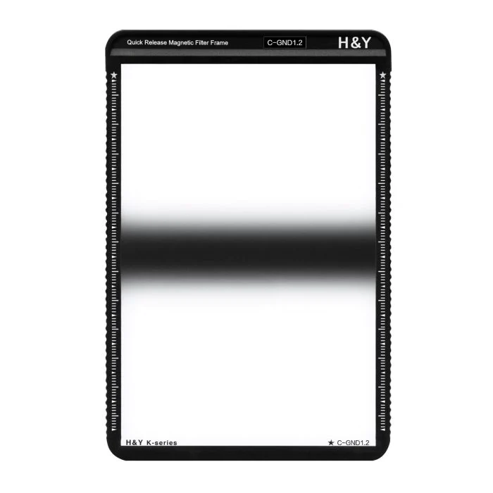 H&Y Filters 100x150mm K-Series Centre Graduated GND1.2 Filter (4-Stop) with Magnetic Filter Frame-100x150 Filters-H&Y Filters