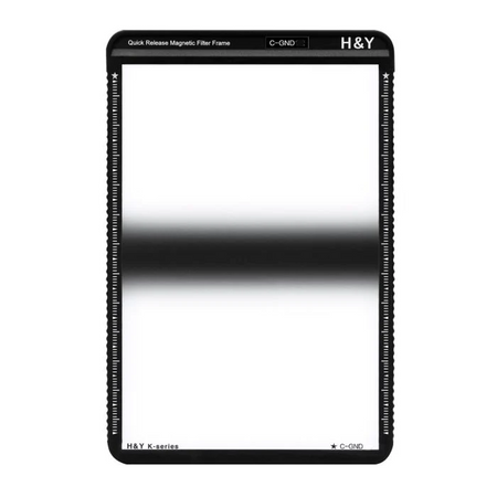 H&Y Filters 100x150mm K-Series Centre Graduated GND1.5 Filter (5-Stop) with Magnetic Filter Frame-100x150 Filters-Kudos Cameras