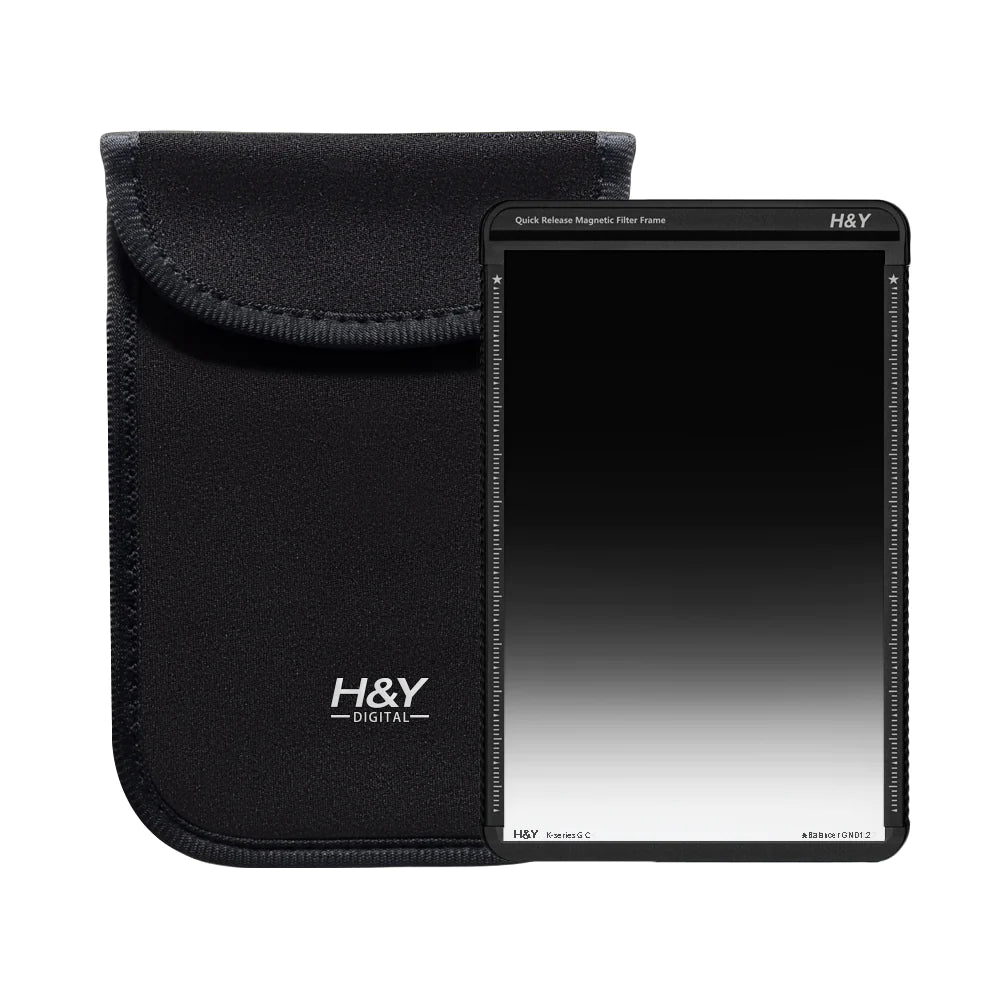 H&Y Filters 100x150mm K-Series Graduated ND Balancer GND1.2 Filter (4-Stop) with Magnetic Filter Frame-100x150 Filters-H&Y Filters