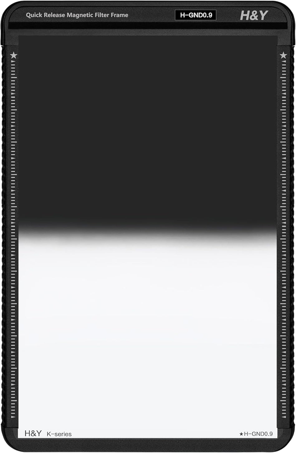 H&Y Filters 100x150mm K-Series Hard-Edge Graduated GND0.9 Filter (3 Stops) with Magnetic Filter Frame-100x150 Filters-H&Y Filters