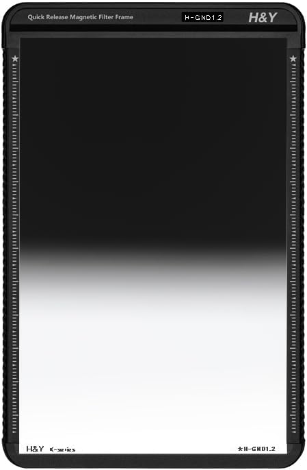 H&Y Filters 100x150mm K-Series Hard-Edge Graduated GND1.2 Filter (4 Stops) with Magnetic Filter Frame-100x150 Filters-H&Y Filters
